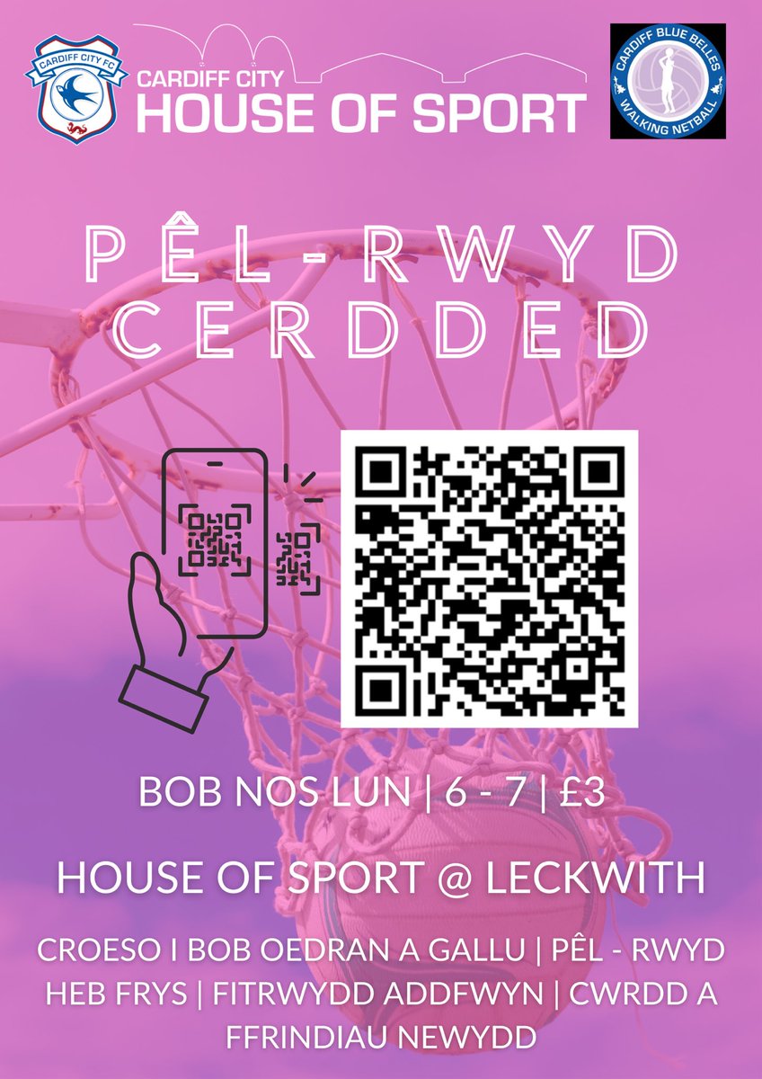 Cardiff Blue Belles Walking Netball tweet media