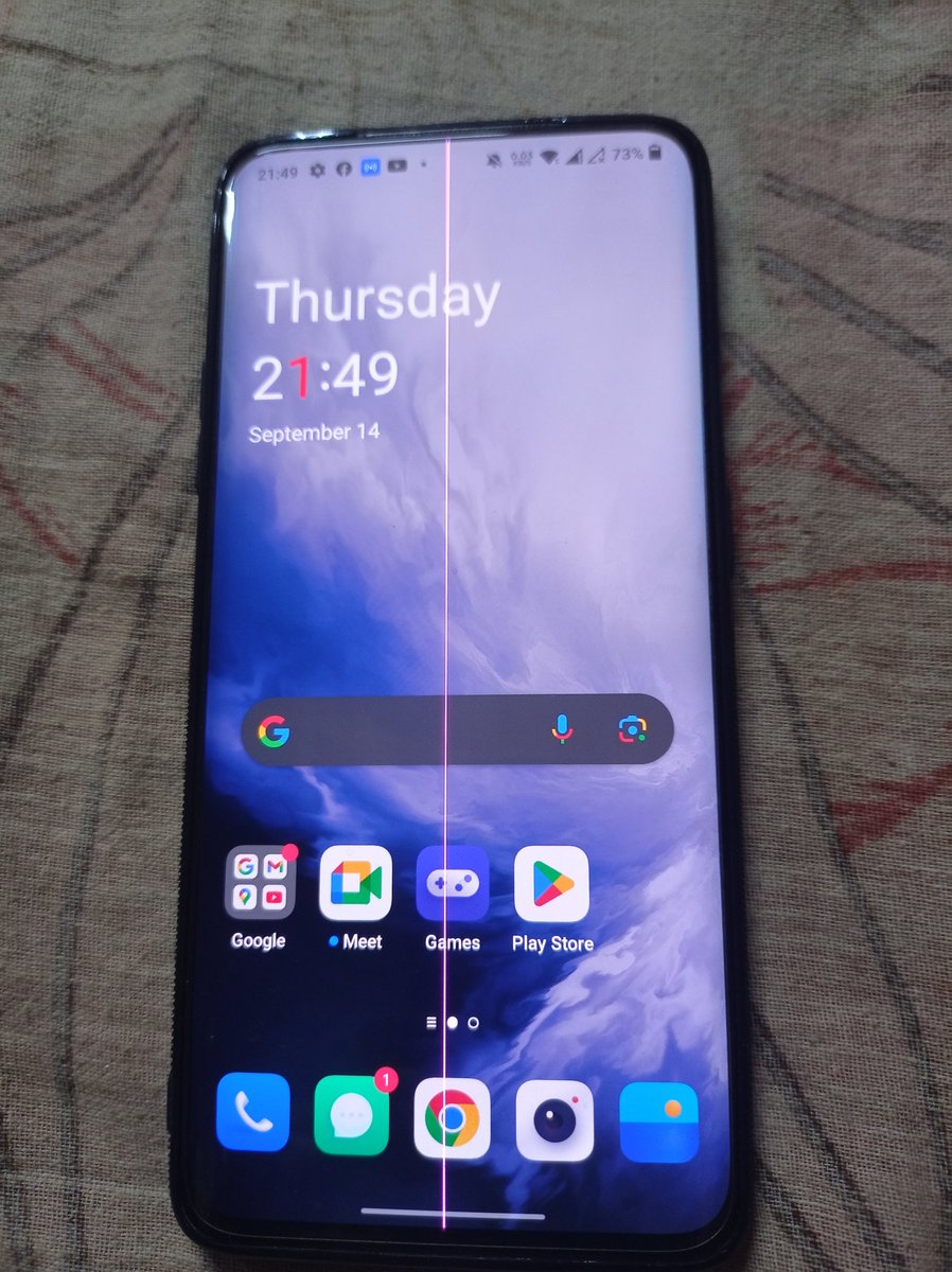 SouravRoy830053's tweet image. Oneplus 7 pro pink line problem 
#oneplus #oneplus7pro
@OnePlus_IN