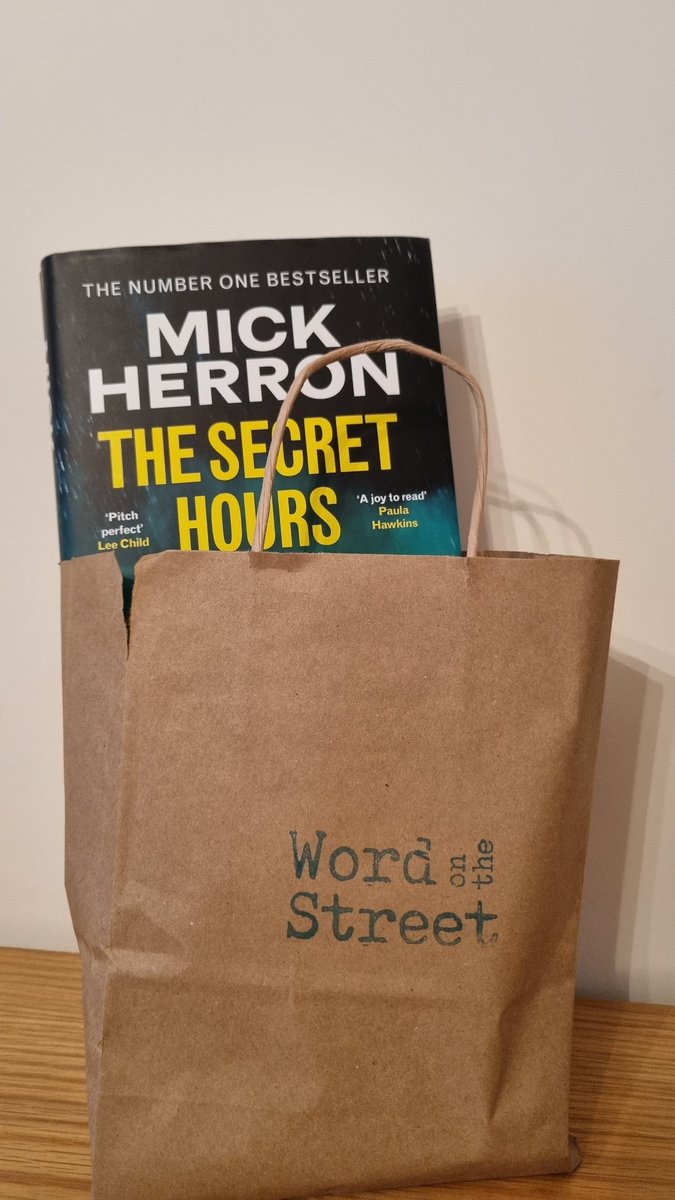 Publication day for the latest #mickherron Slough House spy novel. Great that five people pre-ordered from us (2 others pre-ordered Rory Stewart and 7 Richard Osman) which makes the point that if we don't have a book in stock we can almost certainly get a copy #localbookstore