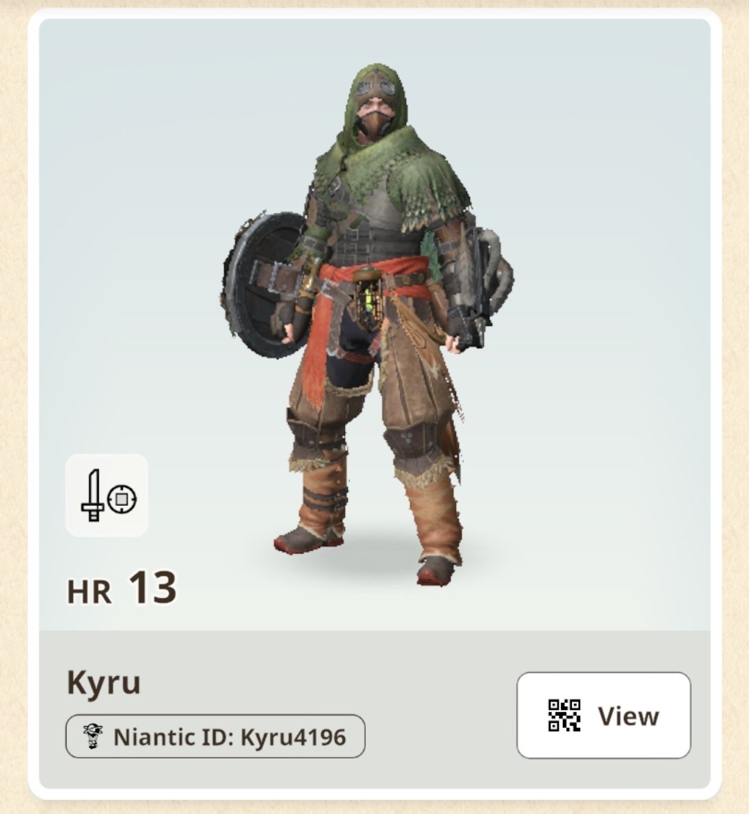 FenrirSkye's tweet photo. Throwing it out there...LETS ROCK! #MonsterHunterNow #MonsterHunter https://t.co/HMRI9OmpiI