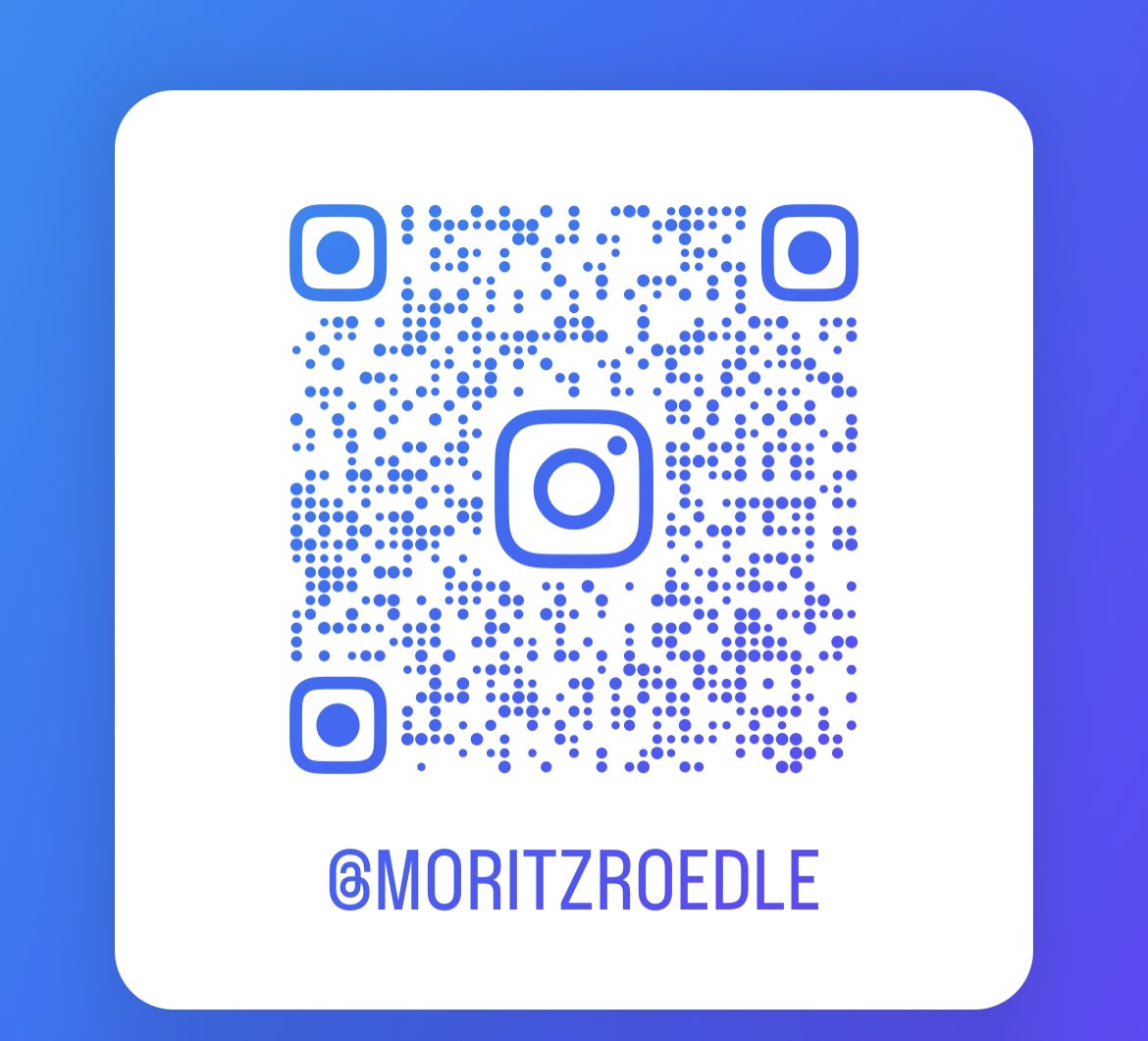 Ich habe drei Wochen X/Twitter-Detox gemacht. 

Das Ergebnis: Ich werde mich in Zukunft eher auf Instagram konzentrieren. Hier findet ihr mich: instagram.com/moritzroedle?i…

Freue mich dort über jeden Follower, der/die mich von hier kennt und schätzt.

Gerne weitersagen!