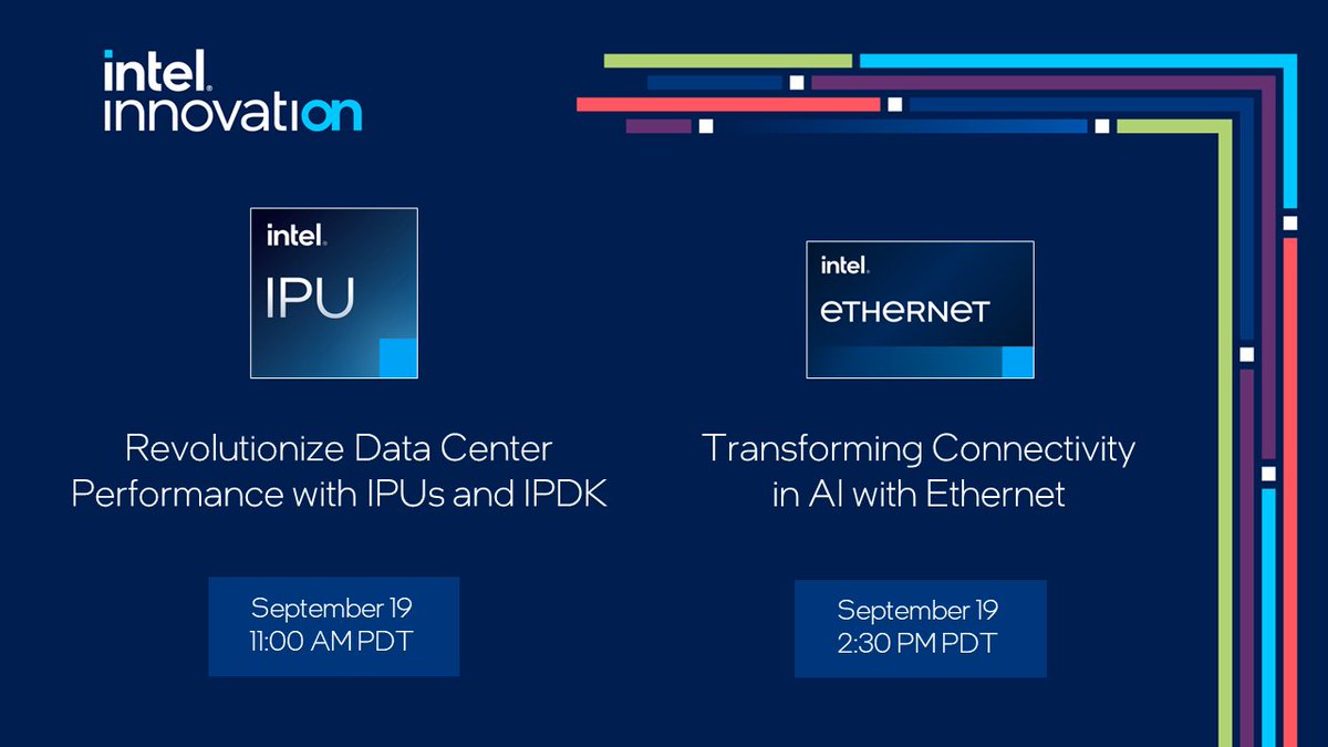 Intel Intelligent Fabric tweet media