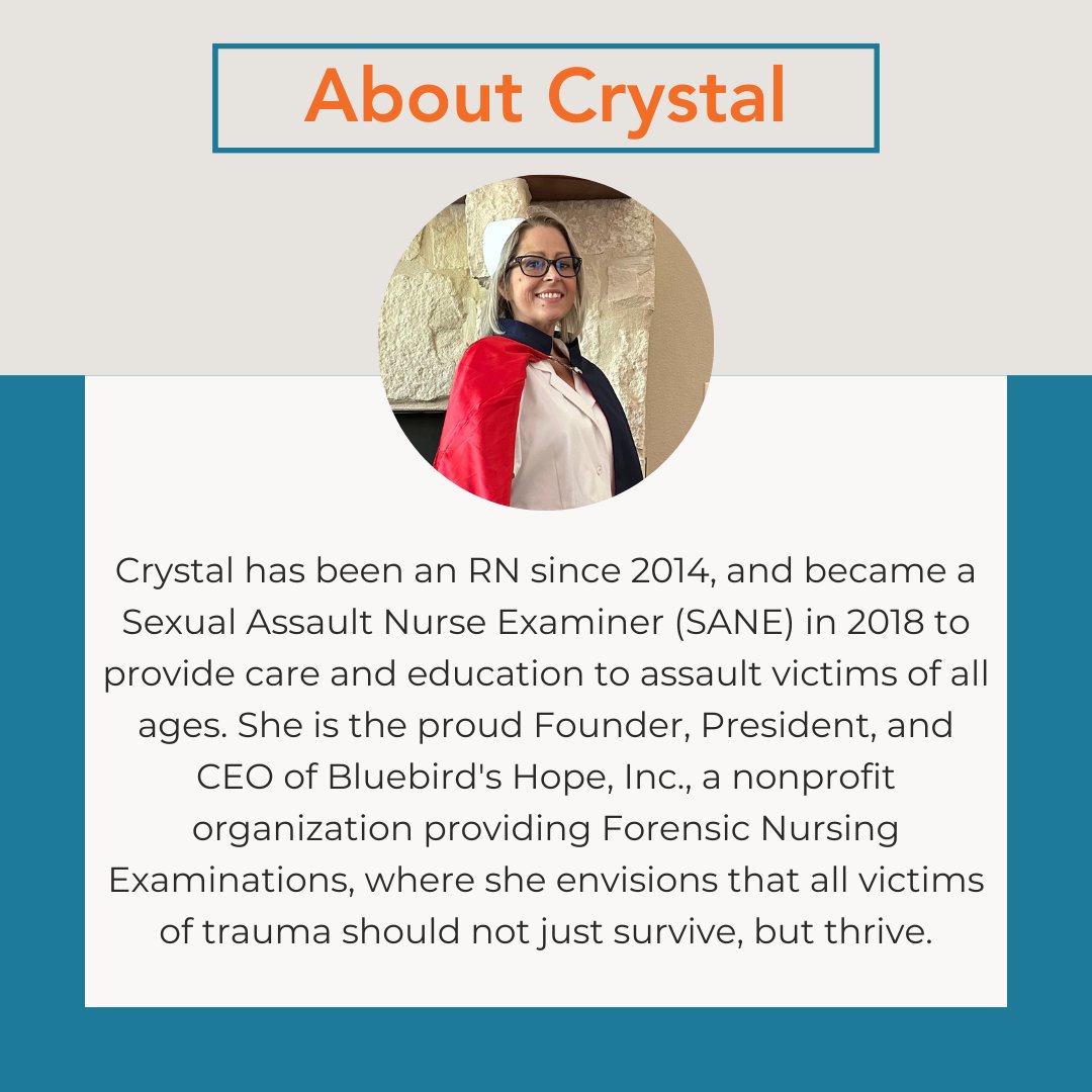 ForensicNurses's tweet photo. Meet Crystal, our member of the month! Crystal has been an active IAFN member since March 2017.

Thank you, Crystal, for all that you do in the field of Forensic Nursing!

#IAFNMember #IAFNMembership #Memberofthemonth #ForensicNursing #ForensicNurses https://t.co/xWMDuLl6kk