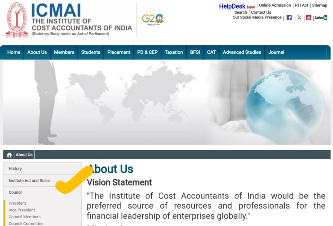 indCMAs's tweet photo. @ICMAICMA
Would you plz publish data where are we standing on your VISION statement after 7 decades ? Do you think stakeholders giving #preference or #weightage to CMAs over other accounting and finance professionals?Is it high time to amend vision statement per ground reality? https://t.co/XO1uWy3yml