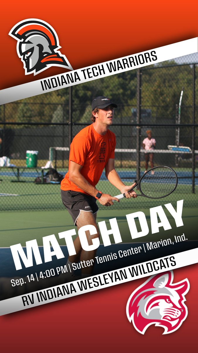 INTechWarriors's tweet photo. @INTechTennis starts it’s fall portion of the season this afternoon when they travel to Marion, Indiana to take on Indiana Wesleyan University #GoWarriors #WinIT https://t.co/GqswvLnADs