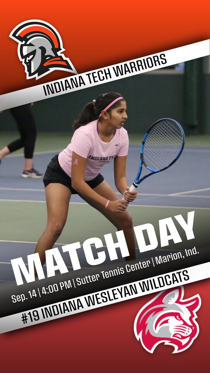 INTechWarriors's tweet photo. @INTechTennis starts it’s fall portion of the season this afternoon when they travel to Marion, Indiana to take on Indiana Wesleyan University #GoWarriors #WinIT https://t.co/GqswvLnADs