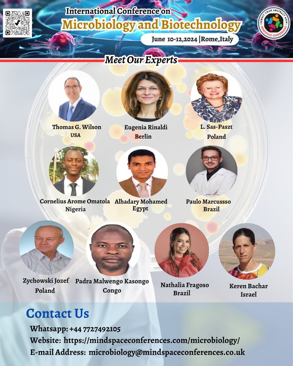 MindSpaceConf's tweet photo. 🔬🌱 Explore at the International Conference on Microbiology & Biotechnology in Rome, Italy 🗓️ June 10-12, 2024.
w: https://t.co/r3HEep6DWo | WhatsApp: +44-7727-492105 | 🌍🔬🌱 #MicroBioConference #BiotechBreakthroughs #microbiologyconference #biotechnologyconference 🌍🔬🌱 https://t.co/1EMVbT7L9R