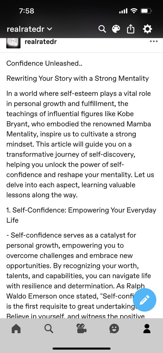 RealRatedR_'s tweet image. Check out my Article. 

#confidence #selfawareness #Embody #Rise #Fyp #Explore #Tumblr #Article #Philosophy #Mentality #NYFW2023 

tumblr.com/realratedr