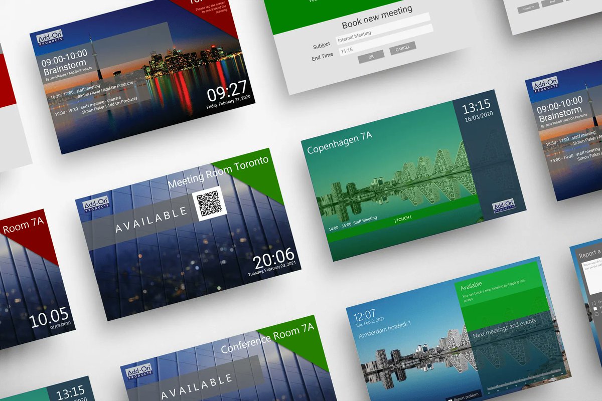 AddOnProducts's tweet image. Take a look at the many benefits of conference room signs, which might not be obvious at first! bit.ly/487OZUB  #digitalsignage #modernworkplace #roombookingsystem