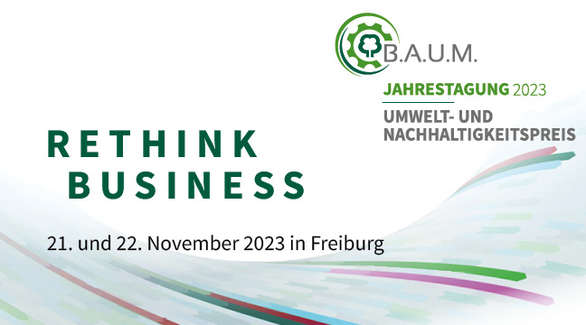 BAUMeV's tweet photo. Wie passen #Sport &amp; #Nachhaltigkeit zusammen? Welche Rolle spielen #Unternehmen dabei? Bei unserer Tagung am 21./22.11. in #Freiburg diskutieren wir u.a. mit @scfreiburg &amp; @VfL_Wolfsburg 
#rethinkbusiness
▶️Programm: https://t.co/qaY2fdXgcx
▶️Anmeldung: https://t.co/tsCOIYJJPt https://t.co/EK5ocpnU0Y