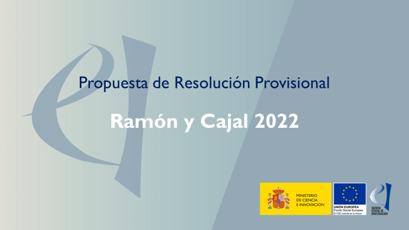 ‼️ La @AgEInves publica la Propuesta de Resolución Provisional de personas seleccionadas y de reserva de la convocatoria 2022 de las ayudas Ramón y Cajal. ➡️ aei.gob.es/sites/default/…