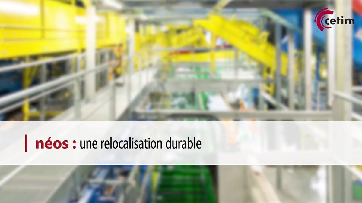 📽️ Une nouvelle vidéo est disponible sur notre chaîne ! Pour découvrir comment néos a relocalisé en France la production des convoyeurs intégré dans es solutions de tri de déchets, RDV ici 👉 youtu.be/pdSwZAZdQA0 
#environnement #Coriin #Bourgogne