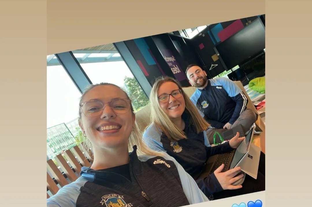 At <a href="/MS_eduIRL/">Microsoft Education Ireland</a> in the Dream Space with TY girls for their STEM passport. 👩‍💻 we're feeling fab in our <a href="/OldBawnCS/">Old Bawn Community School</a>  half zips too! 

<a href="/charlieo011/">Charlie O’Callaghan</a>
 <a href="/LBurke__/">Lydia Burke</a>