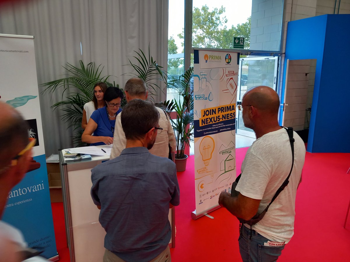 rudy_rossetto's tweet photo. Preparing for the @NexusNess_Prima #mar workshop managed #aquifer #recharge to combat #water scarcity and adapt to #climatechange we r about 100! @PrimaProgram @SantAnnaPisa @XPROConsulting #geofluid #piacenza @IAHItaly @IAHMARCom @GWShydros @WorldWater_News @unescoWATER https://t.co/piHh0Z5qYx
