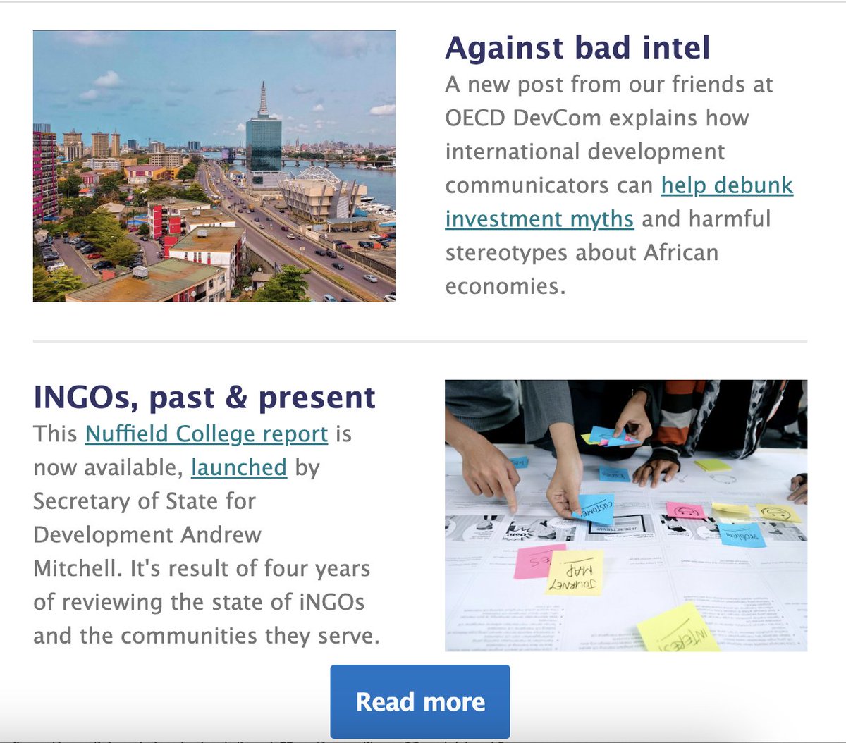 DevEngageLab's tweet image. Have you seen our latest newsletter? A peek at what's happening in the world of #devcomms, our new Dashboards and an examination of making the moral case for aid: shorturl.at/cdPSW

#DatabyDEL #globaldev #IOTW