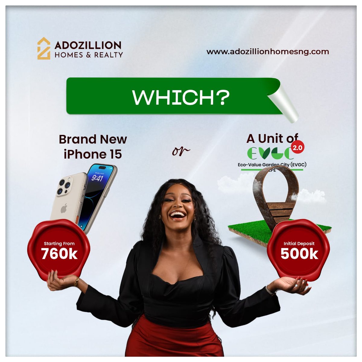 Akay_pee's tweet photo. Assets or Liability?
Tomorrow or Today?
Delayed gratification or Instant gratification?
Landed property or Latest gadget? Antifragility or Fragility? ๐ค
Currently 20% off, flexible payment plan, no extra charges
Be wise
Buy EVGC 2.0!
#SmartChoices #EVGC2.0 #adozillionhomes https://t.co/QqWVWtFCfe