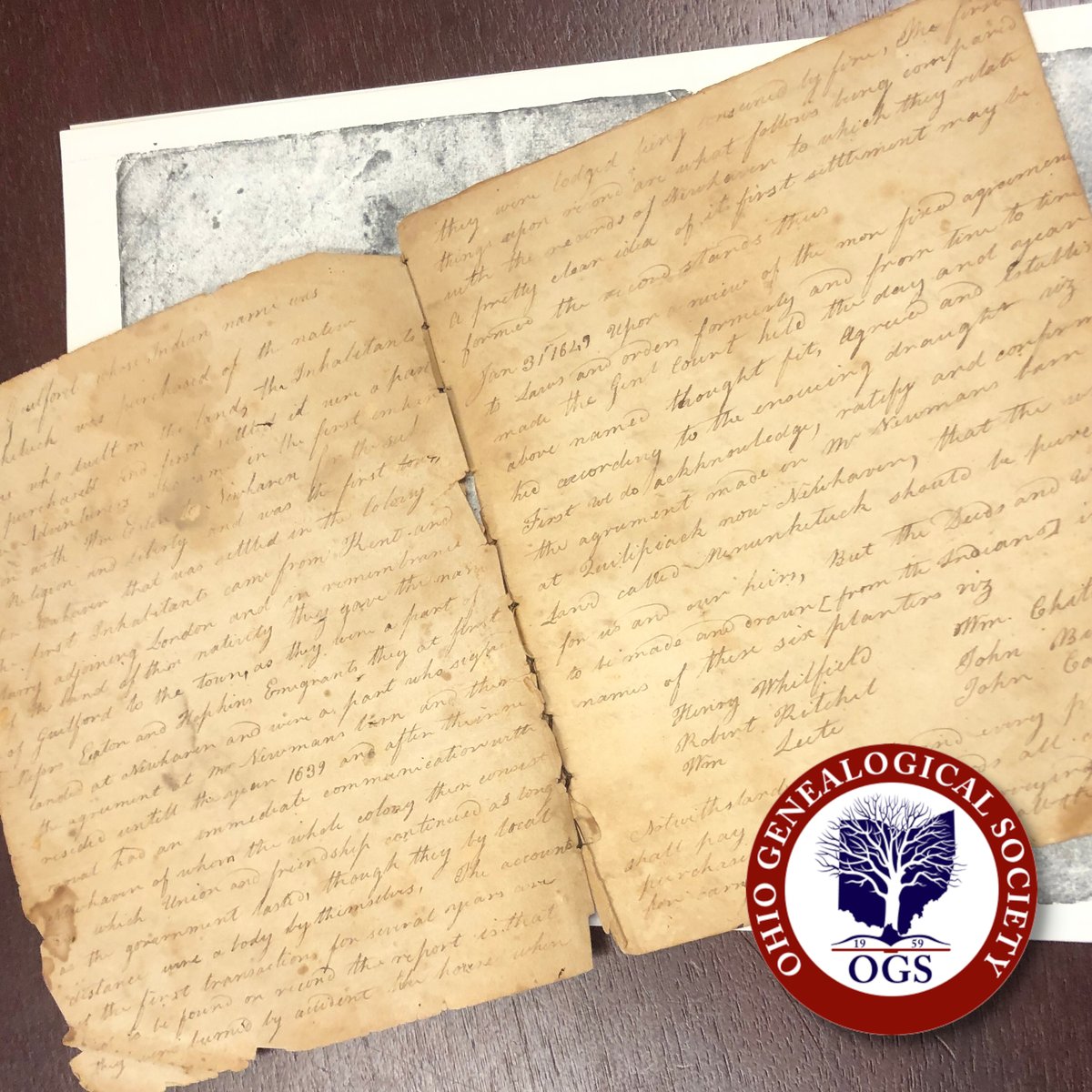 Ohio Genealogical Society tweet media