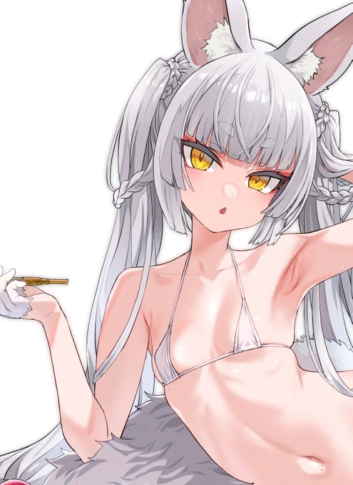 水着スキンのイラストもデザインしました。ゲームでの実装は加筆修正されたものになりますがこちらもよろしくお願いします。 #アズールレーン