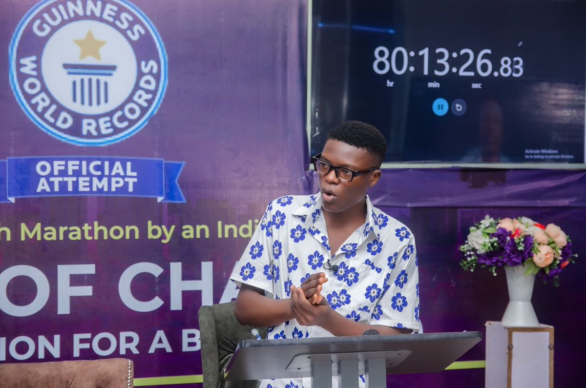 Cb_Olusa's tweet photo. The difference between a man of vision and an ordinary person is the goal of existence / engagement per time.
I have a vision to elevate the spirit of young people across the world. Get up and chase this goal

#GoDuke
#FromWordsToWorldRecords https://t.co/NEPSMAGfda