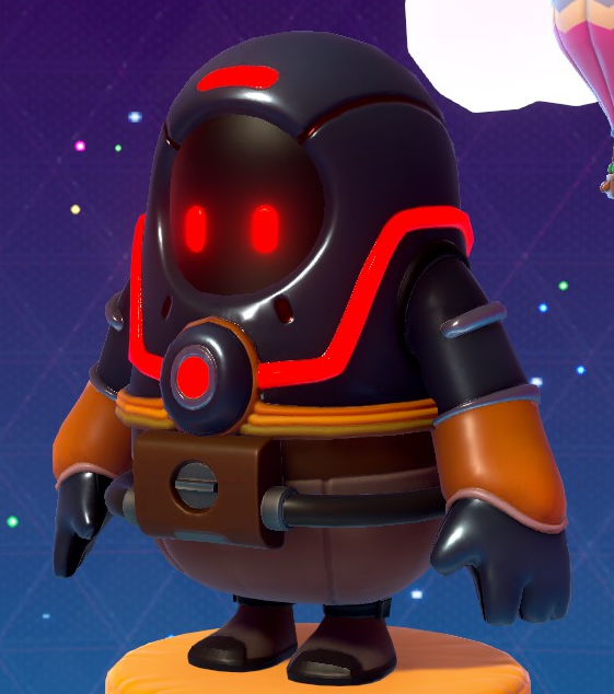Cubeydoom's tweet photo. I can't believe I didn't draw of Meanbot :( I blame tinnitus and motivation problem. This is Meanbot's birthday today. HAPPY BIRTHDAY @Meanbot_FG0001 #FallGuys #Beanbot https://t.co/5ma5vfB7WD