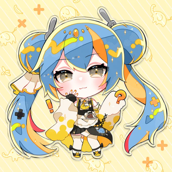 いろんなミクちゃんたち! #みんなでデフォルメ絵をあげて幸せな気分になろう