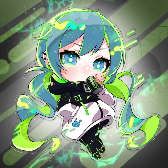 いろんなミクちゃんたち! #みんなでデフォルメ絵をあげて幸せな気分になろう
