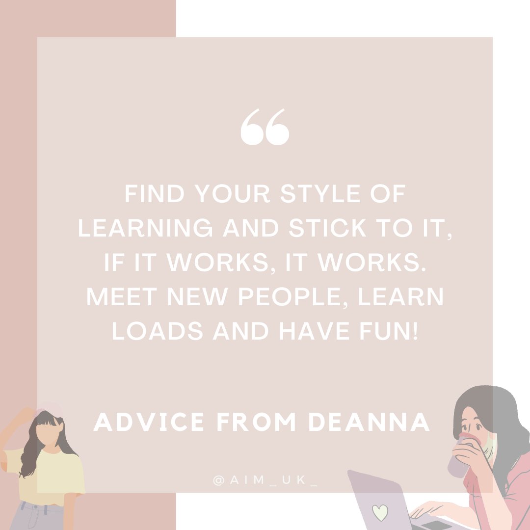 aim_uk_'s tweet photo. Introducing Deanna, our Head of Content!

“This year I want to increase awareness and outreach and share our vision with more likeminded students via social media and other means. I’ll be supervising content generation, working alongside the rest of the team to ... https://t.co/4ImLz1c8tN