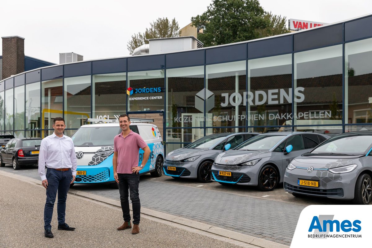 De groei van Jordens Kunststoffen brengt ook uitbreiding van het wagenpark met zich mee, waarvoor Jordens al jarenlang samenwerkt met Ames.

🗨 | Ivo van Jordens: “Het is fijn dat ze bij Ames hetzelfde idee over service hebben als bij Jordens”.

Lees ➡ lnkd.in/ep_tvY_n.