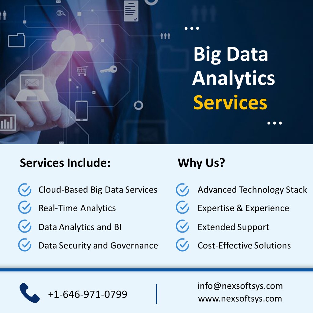 nexsoftsys's tweet image. Harness the Data-Driven Advantages with Our Big Data Analytics Services

#BigData #BigDataAnalyticsServices #BigDataAnalytics #DataAnalytics #AnalyticsSolutions #CloudBasedBigData #RealTimeAnalytics #BigDataServices #BigDataSolutions #Nexsoftsys #BigDataDevelopmentCompany