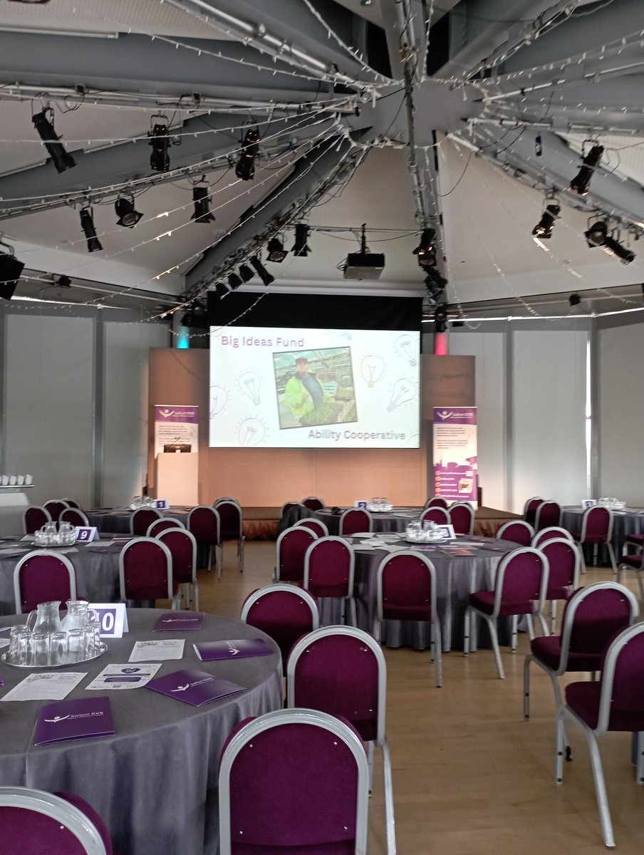 SalfordCVS's tweet photo. Getting ready for the #ThirdSectorFund impact celebration event. https://t.co/sRYyQR45I2