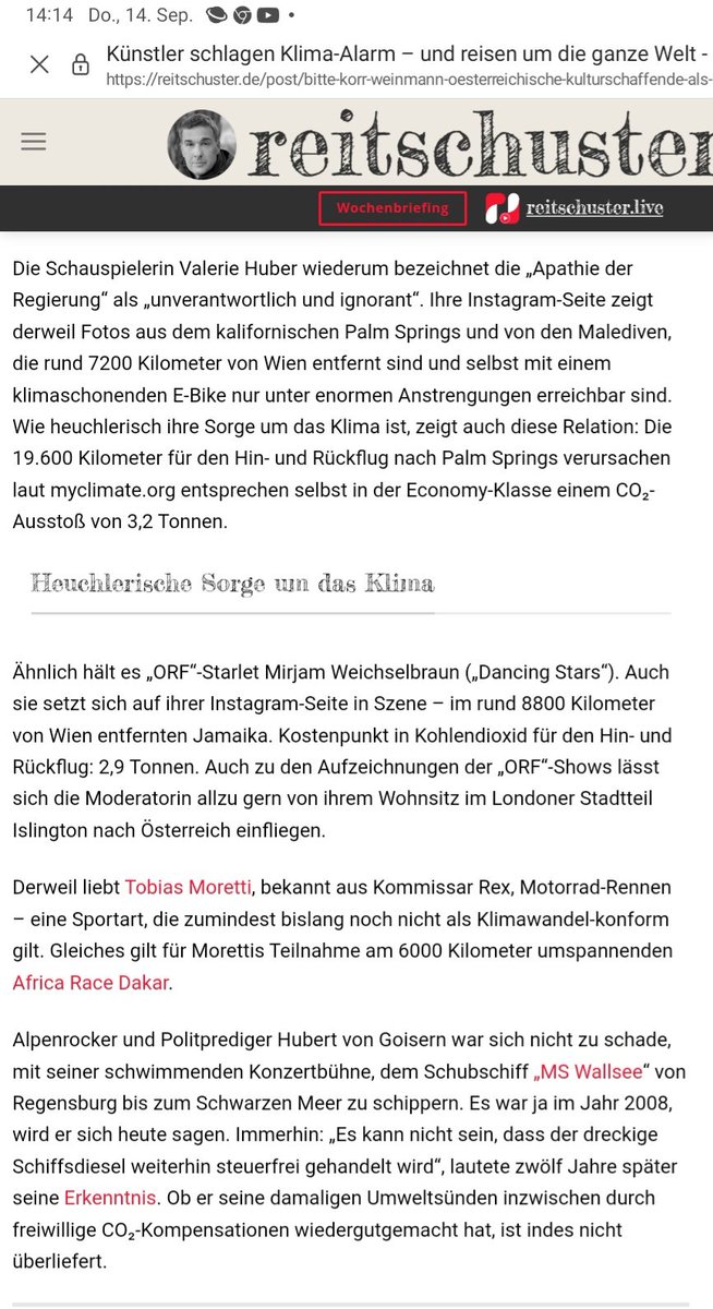 dieseeinebirgit's tweet photo. Wenn unsere Klimaaktivisten Urlaub machen....
#BorisReitschuster https://t.co/WshJyG4lVi