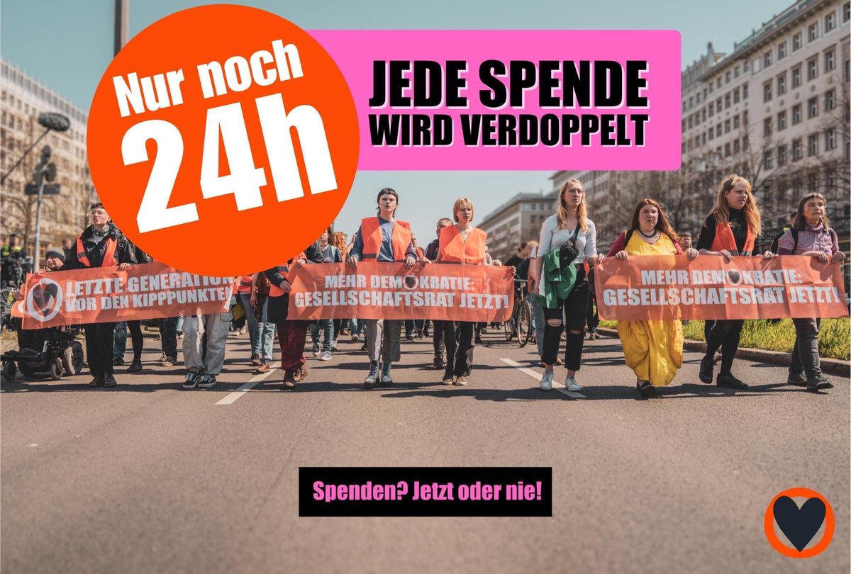 🎉 Noch 24h lang wird deine Spende verdoppelt! Über 210.000 € von über 3100 Spender*innen. Wir sind euch unendlich dankbar. Lasst uns nochmal alles geben. ➡️➡️ gofundme.com/f/alle-fur-den…