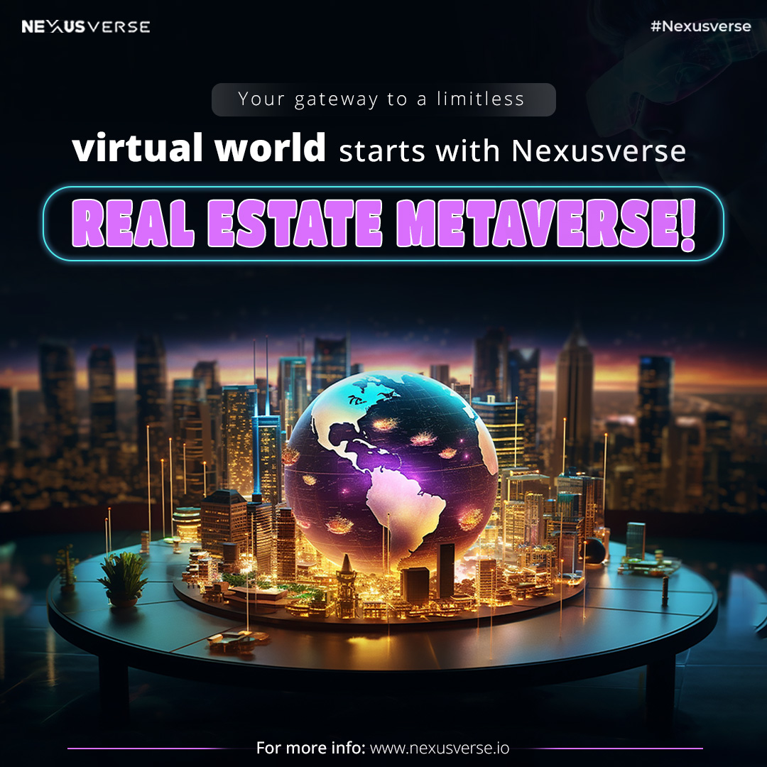 Nexus_verse's tweet photo. Your gateway to a limitless virtual world starts with Nexusverse real estate Metaverse!
...
π: https://t.co/eAKA3iqsT0
...
#realestateinvestor #VirtualReality #gaming #vrgaming #nexusverse #virtualproperties #FutureTech #futuretechnology https://t.co/Fe8Uwuo2gW