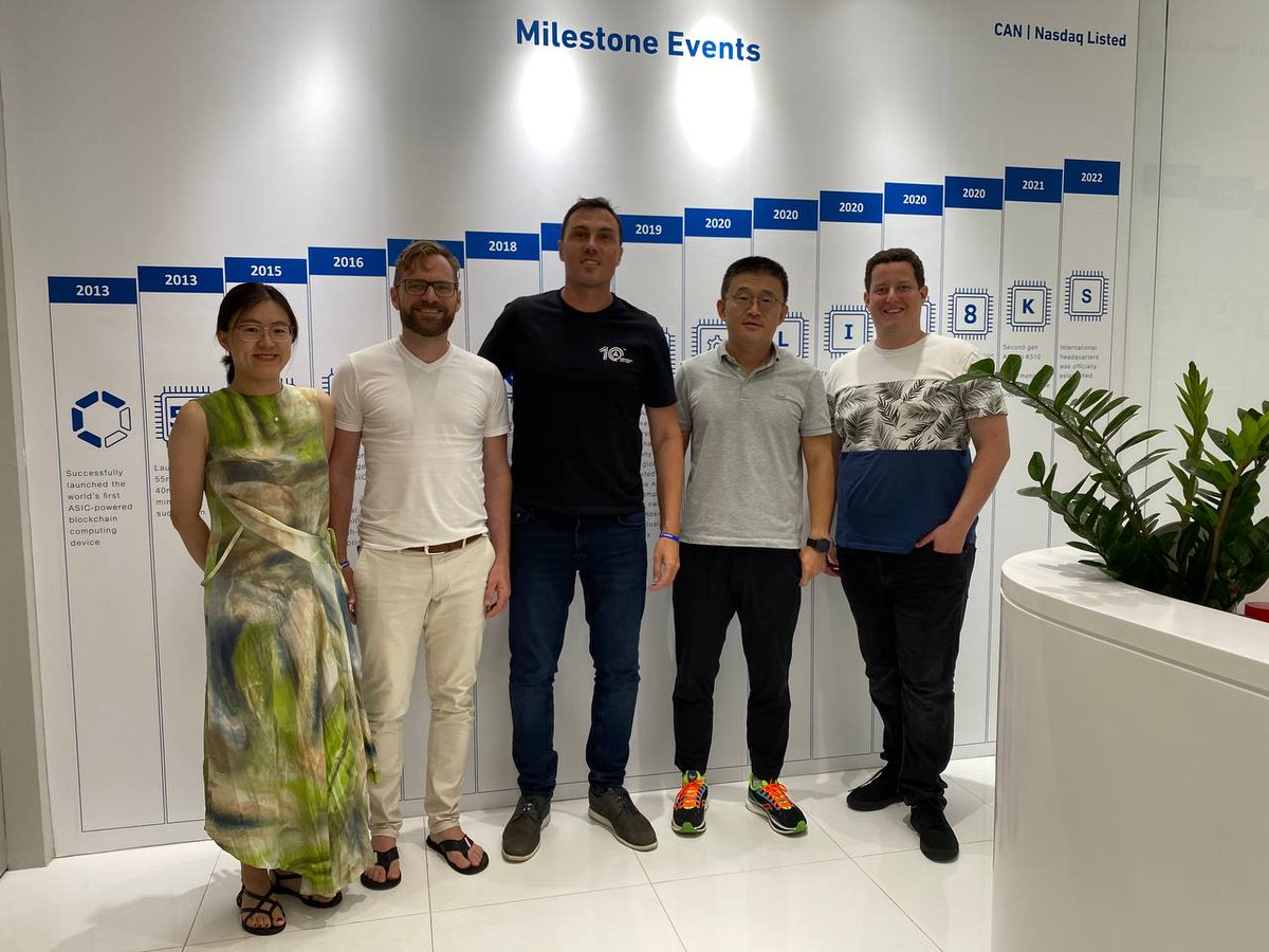 We are back home in Prague following our fantastic trip to Sinagpore 🛬

We had some great meetings with the Canaan team while we were there 👀

Thanks again for having us, Canaan!