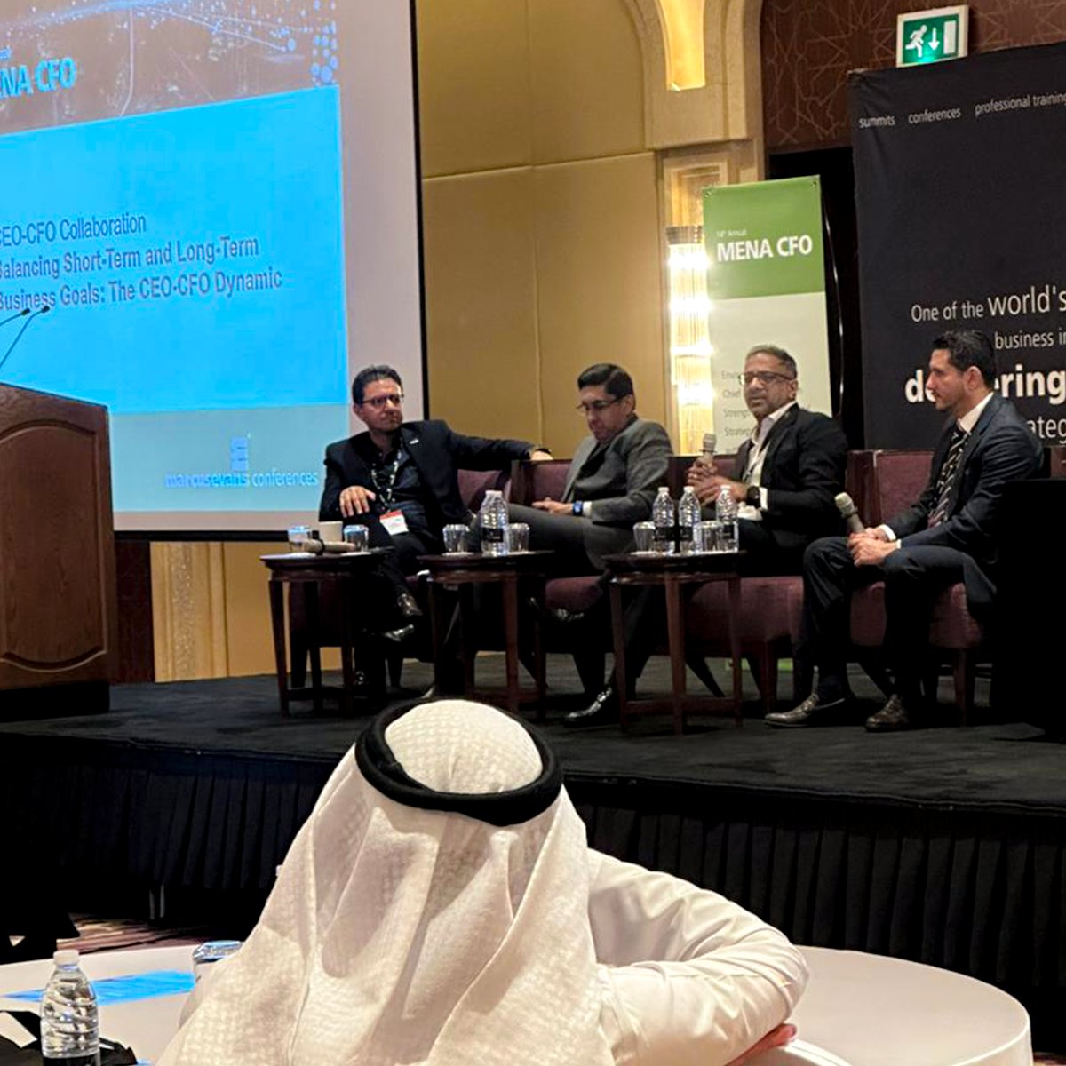 imamiddleeast's tweet photo. Thanks, Ahmed Hassan, CMA, for representing IMA and for your insightful keynote at the 14th MENA CFO Conference. From a keynote address on resilience to expert panel moderation, your insights enriched finance leaders.
#IMA #CFOConference #Finance https://t.co/cGaDuteX2c