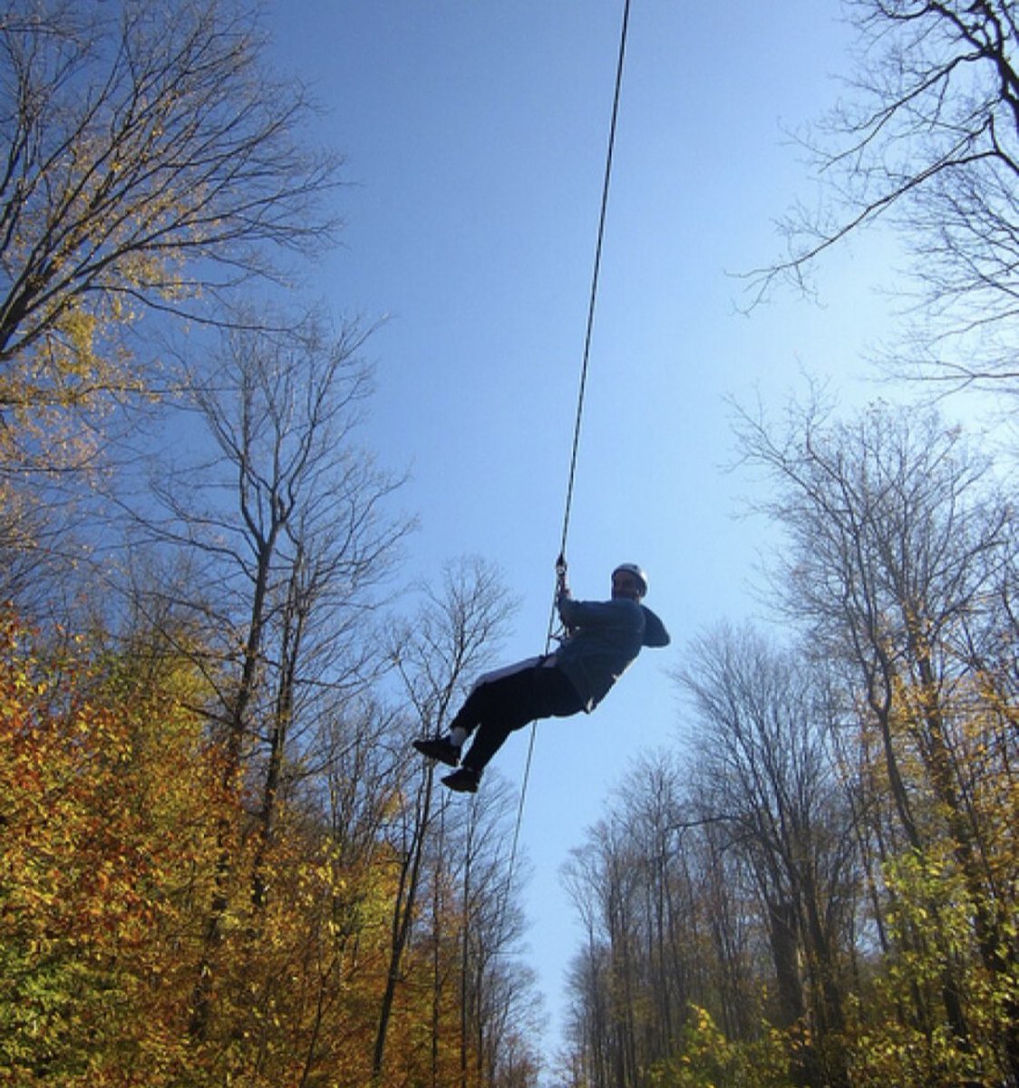 The fall colors are starting to come out. Don’t miss the show by soaring through the trees. 

#thingstodo #nyzipline #fun #ZiplineFun #Adventure