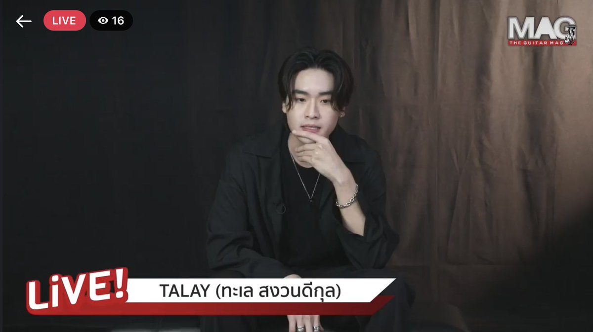 Macha0569's tweet photo. シングルについて熱く語るTalayさん🤭
カッコいいね🫶🏻
The Guitar Mag LIVE! X TALAY
#TALAYPRESSDAY https://t.co/n4hla4LTbt