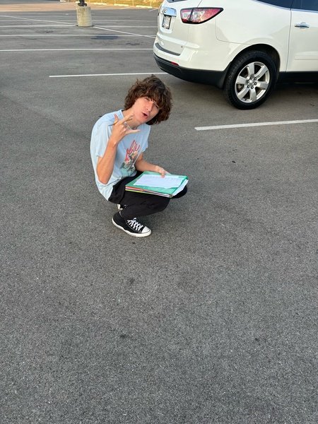 #APES Students collecting data today to see which parking lot has the most car "species" diversity! Will it be student or staff? <a href="/NPHS_Science/">NPHS Science Team</a> <a href="/VoelzJames/">New Palestine High School</a>