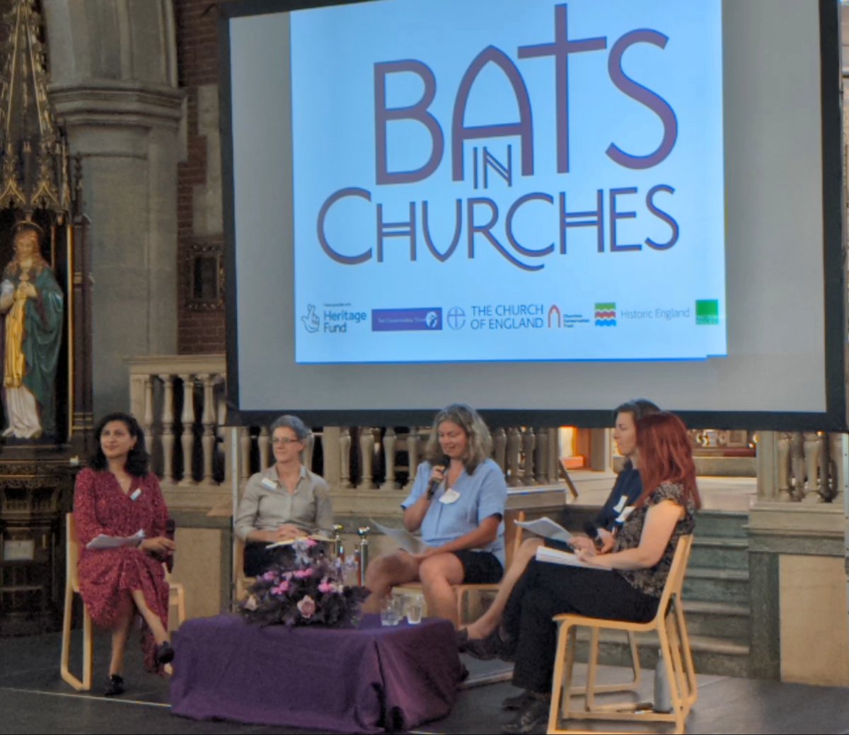 _BCT_'s tweet photo. Community, innovation, evidence and connecting people with nature have been at the core of the @BatsinChurches #FlyingToTheFuture
@KitStoner reiterates the importance of listening and understanding the different voices and opinions. Don't make assumptions https://t.co/GXdCpFF7ql