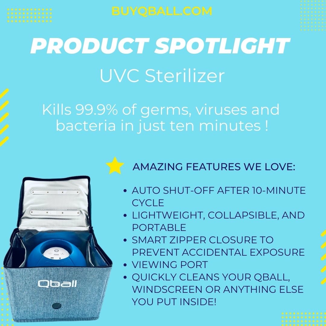 QballMic's tweet photo. 🌟Product spotlight on our UVC Sterilizer 🌟
This is part of our ultimate bundle giveaway happening RIGHT NOW- so go check out the last post to see how to enter!
#teachers #students #throwyourvoice #beheard #studentvoice #throwablemicrophone #classroomengagement #qball #gopeeq https://t.co/ecLSjqstdZ