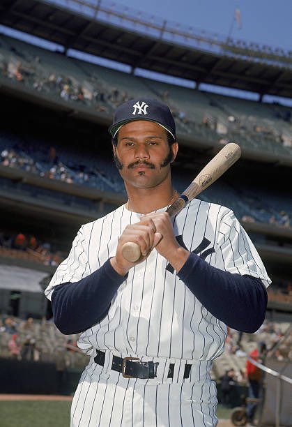 A key component in the successful Yankee teams in the 1970s, Chris Chambliss was the AL Rookie of the Year in 1971. He also hit a dramatic 9th-inning home run to win the 1976 pennant. #Yankees #RepBX