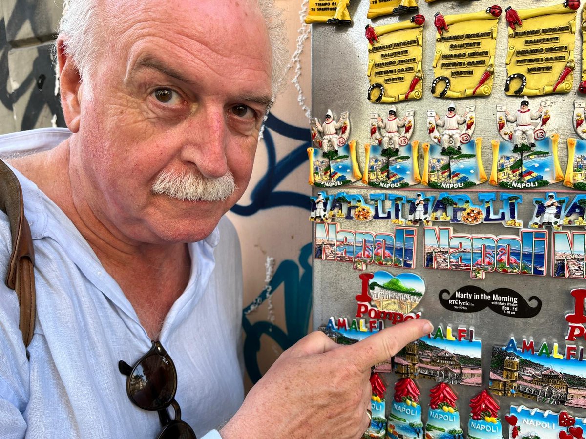 RTÉ lyric fm (@rtelyricfm) on Twitter photo The Marty Moustache has gone global 🌎
#Martyinthemorning is live from Naples tomorrow from 7-10am
In association with <a href="/TravelDept/">Travel Department</a>
rte.ie/radio/lyricfm/… The Marty Moustache has gone global 🌎
#Martyinthemorning is live from Naples tomorrow from 7-10am
In association with <a href="/TravelDept/">Travel Department</a>
rte.ie/radio/lyricfm/…