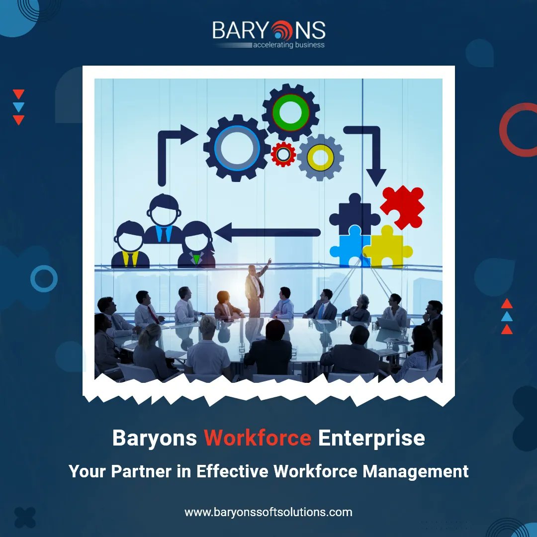 baryonssoftsol's tweet image. Transform workforce management with Baryons&apos; Workforce Enterprise. Streamline HR operations for max productivity. 

Learn more: buff.ly/3KuMh1t 👇🏻 

#BSS #Baryons #WorkforceEnterprise #HROperations