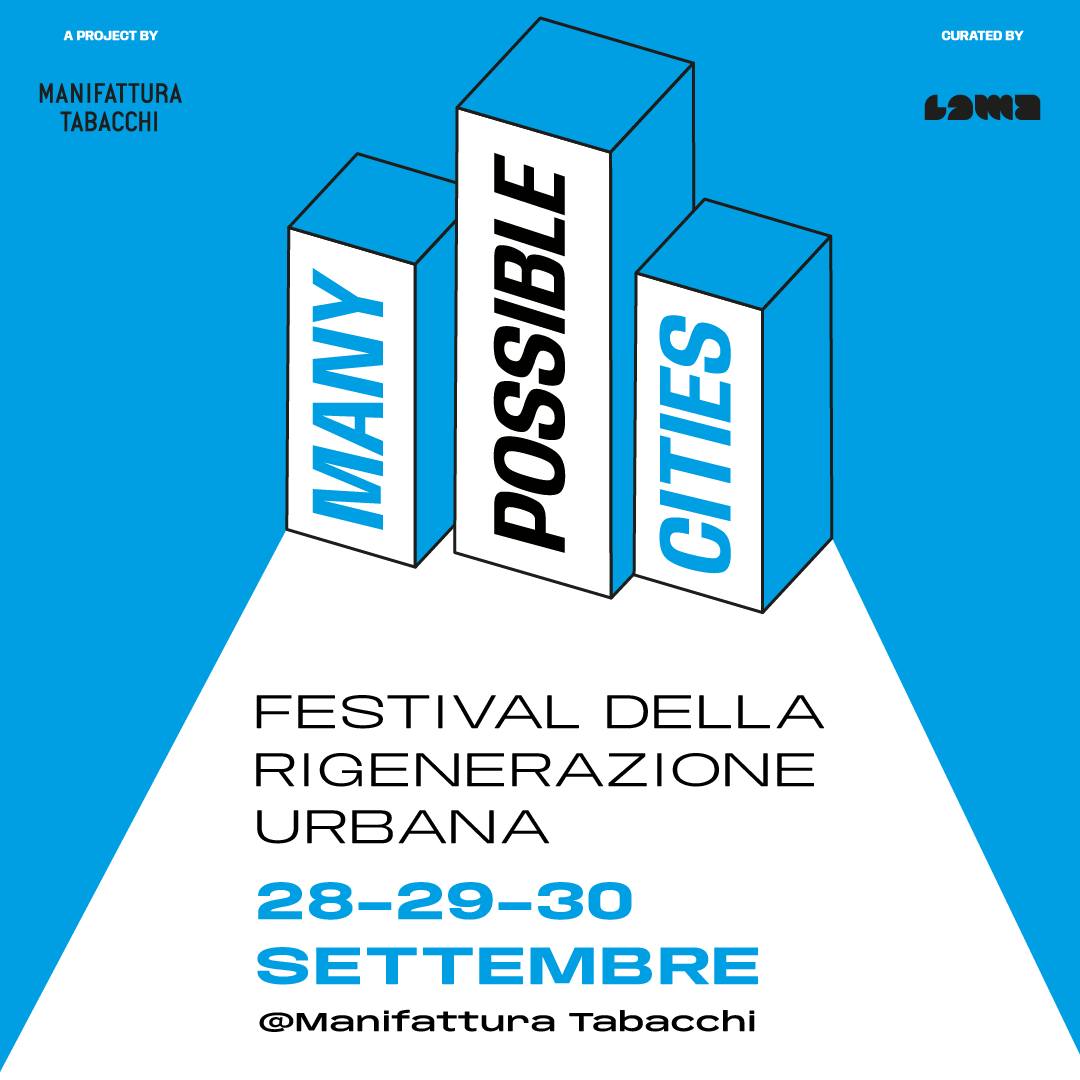 <a href="/agenzialama/">LAMA</a> organises the festival Many Possible Cities (Florence, 28-30/09).
This 5th edition touches on many themes relevant to #futuredivercities: art and activism, participation in #urbandevelopment, temporary uses, and #greentransition. 
More info: lp.agenzialama.eu/en/many-possib…