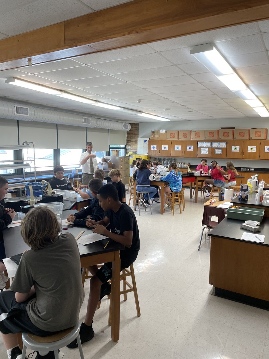 First lab of the year!