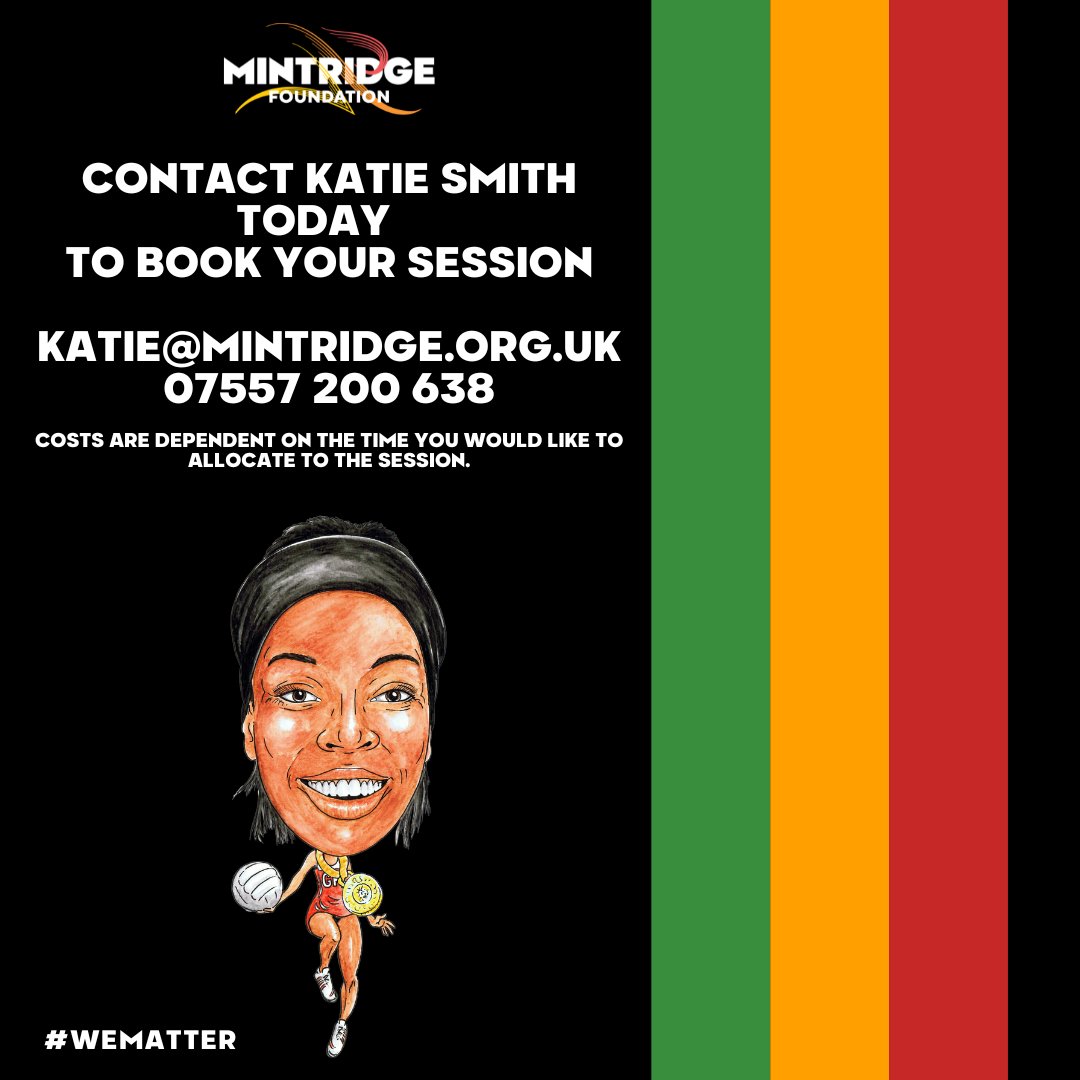How is your school/college celebrating #BlackHistoryMonth? To recognise & celebrate the invaluable contributions of black people to GB, #TeamMintridge is organising webinars with @EboniBChambers - students will learn from Eboni, an extraordinary contributor to sport. #WeMatter