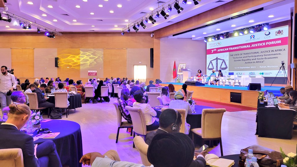 7th #ATJF2023 ⚖ in 🇲🇦 🗓 Day3 🔶️Session8️⃣ Integrating Mental Health & Psychosocial Support in #TJinAfrica & PostConflict Recovery Processes 🔶️Session9️⃣ Diversity, Equity& Inclusivity in #TJ: Shaping New Discourses, Lens& Approaches to TransitionalJustice @_CSVR @CNDHMaroc