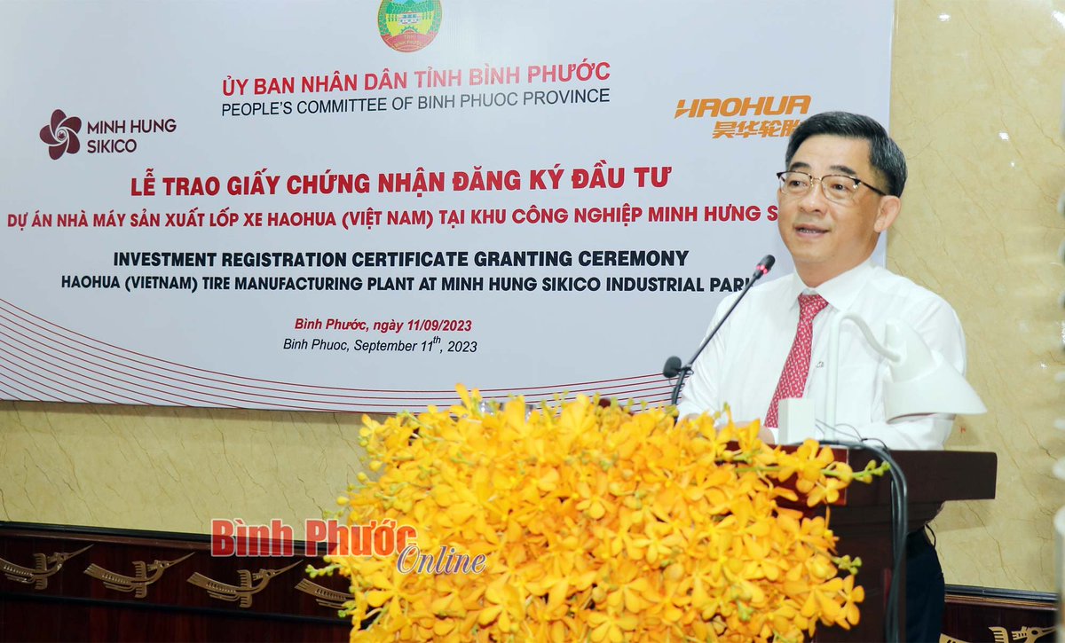 Chinese tire maker Haohua advances $500m plant in Vietnam

european-rubber-journal.com/article/209415…

#China #Vietnam #Tyre #Rubber #TireIndustry #production #manufacturing #factory #trade #tariffs