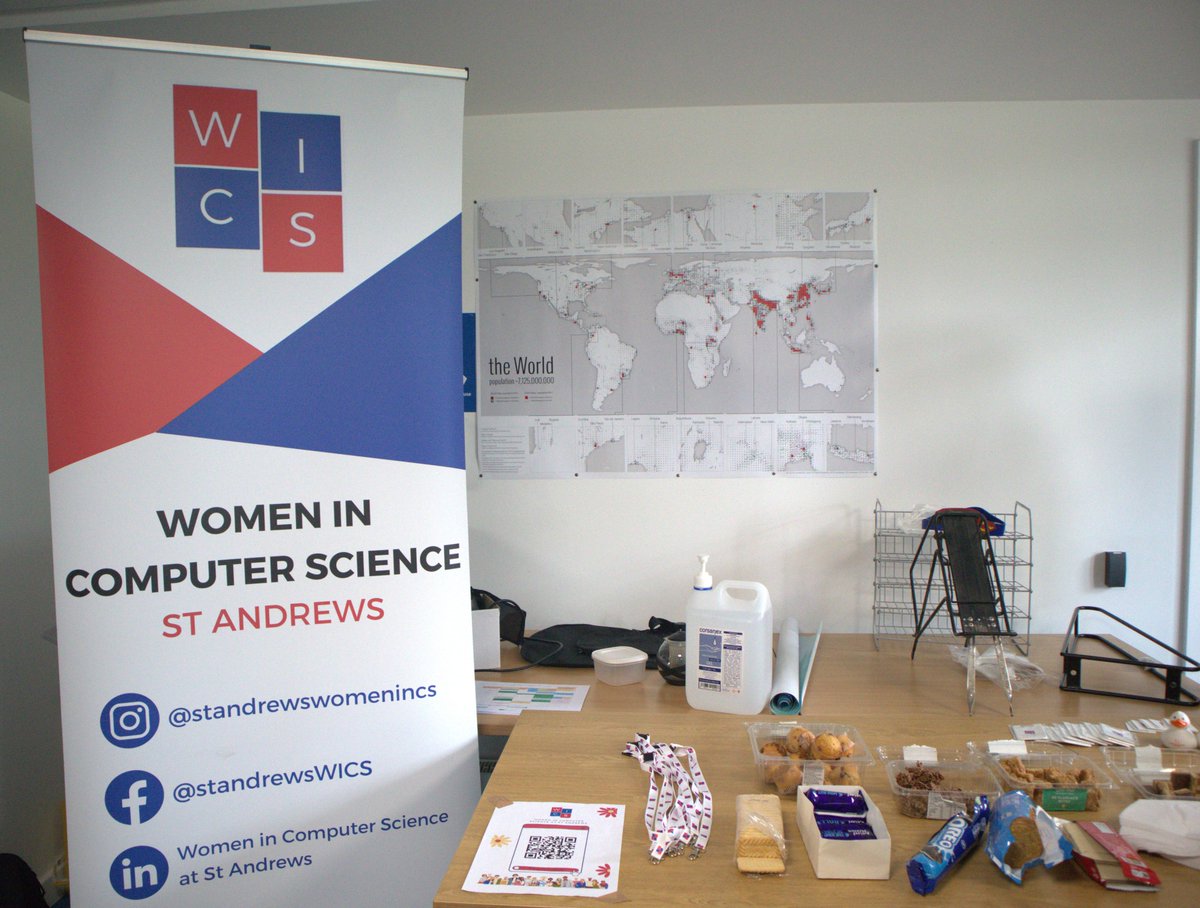 We were delighted to host the Women in Computer Science Coffee break earlier this week. It was lovely to see so many like minded students connect over a coffee and a treat. #womeninscience #Equality #Diversity #inclusion #computersciencestudents blogs.cs.st-andrews.ac.uk/csblog/2023/09…