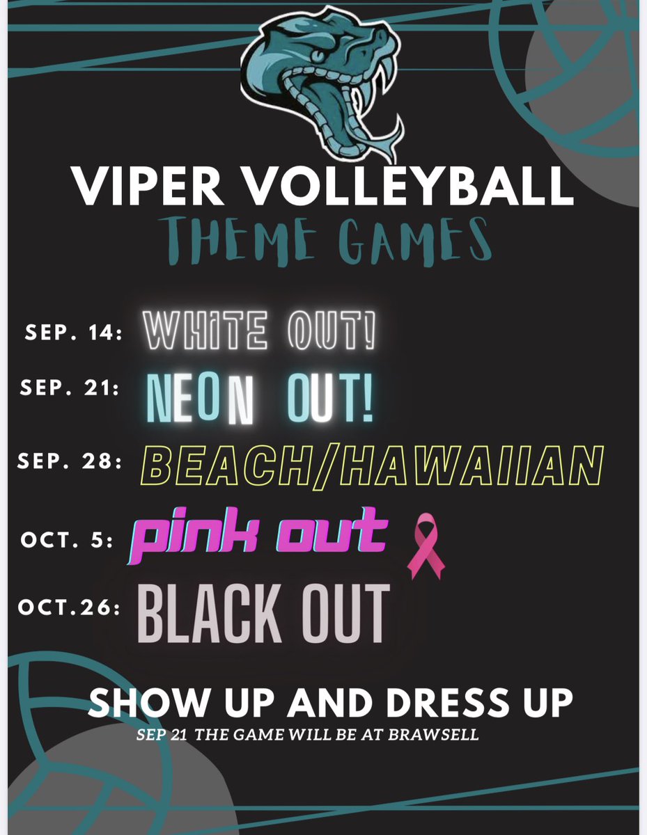 First home game tonight!! We are doing a WHITE OUT for this home game!! C team plays at 5:30pm, B at 6:30pm, and A at 7:30pm!! See you there!! #HISS